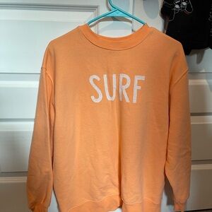 Orange Surf Sweater